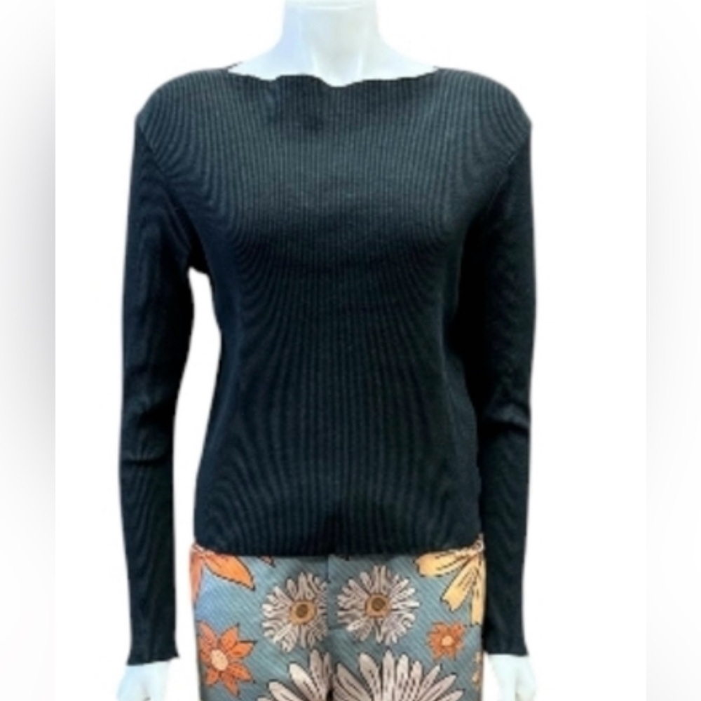 Afends Hemp Revolution EUC Long Sleeve Textured Black Size XL
